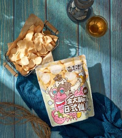 金大副,日式仙貝