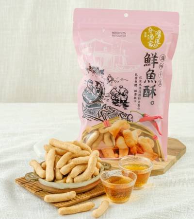 滬尾漁家漁家鮮魚酥 辣味